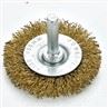Crimped Flat Brush With Shaft
