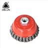 Knotted Brass Steel Wire Wheel Brush